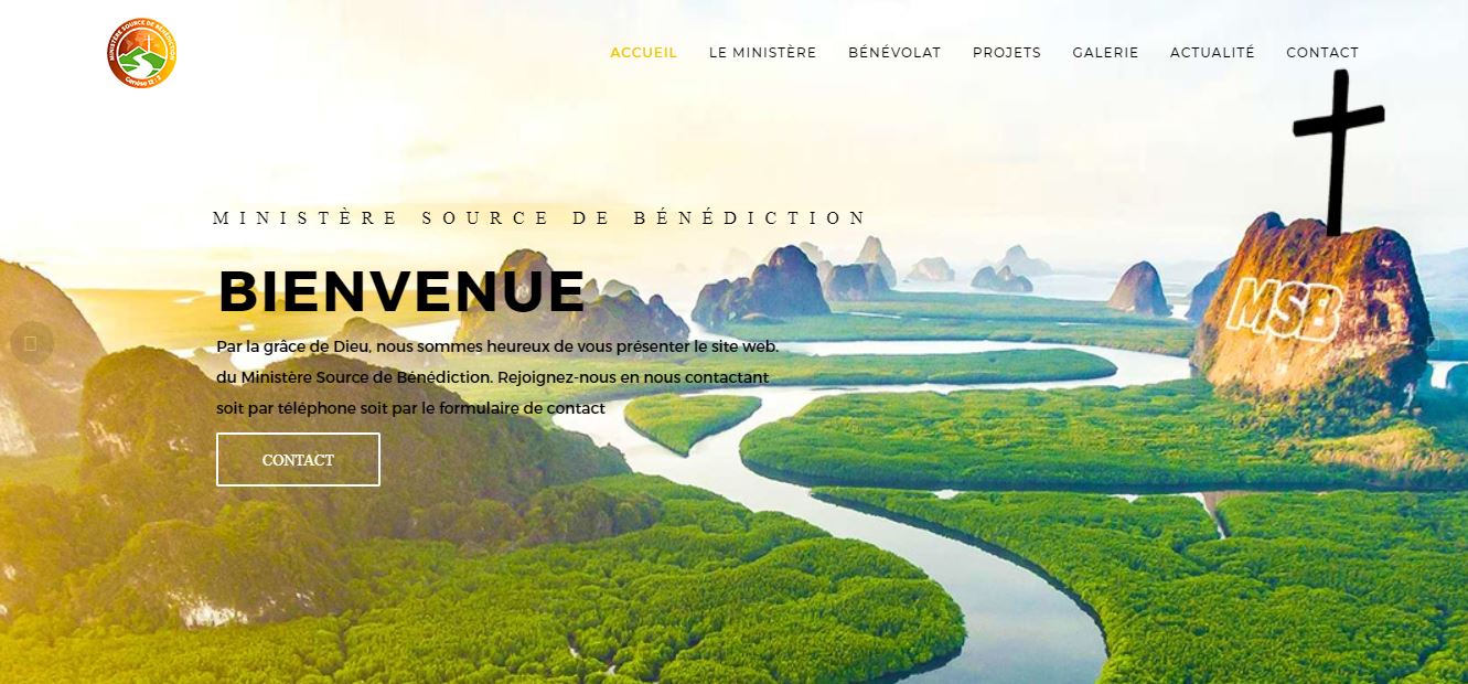site web ministère source de bénédiction (MSB)